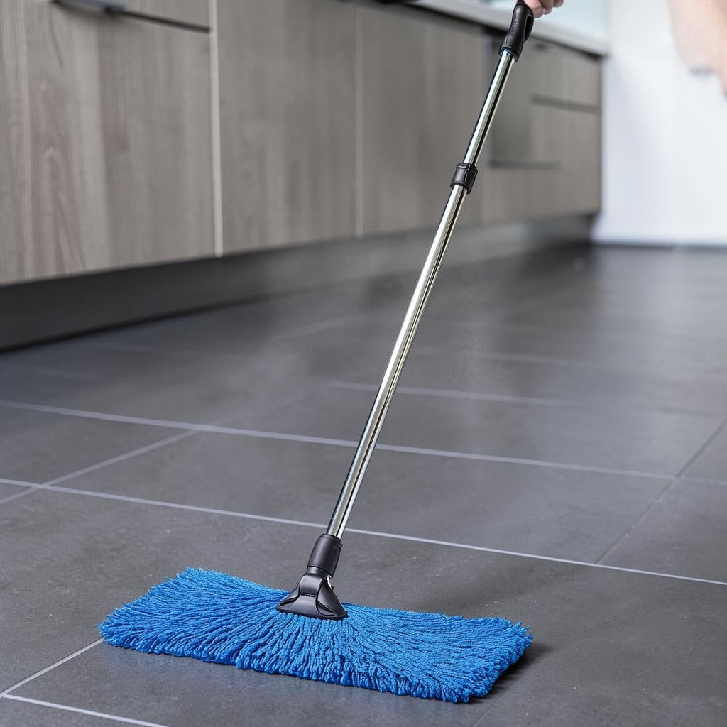 Widor Spray Mop for Floor Cleaning - Refillable 300ml Bottle with 3 Reusable Microfiber Pads - Perfect for Wood, Tile & Marble