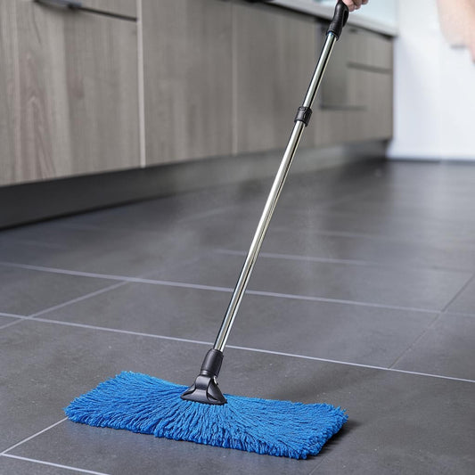 Widor Spray Mop for Floor Cleaning - Refillable 300ml Bottle with 3 Reusable Microfiber Pads - Perfect for Wood, Tile & Marble